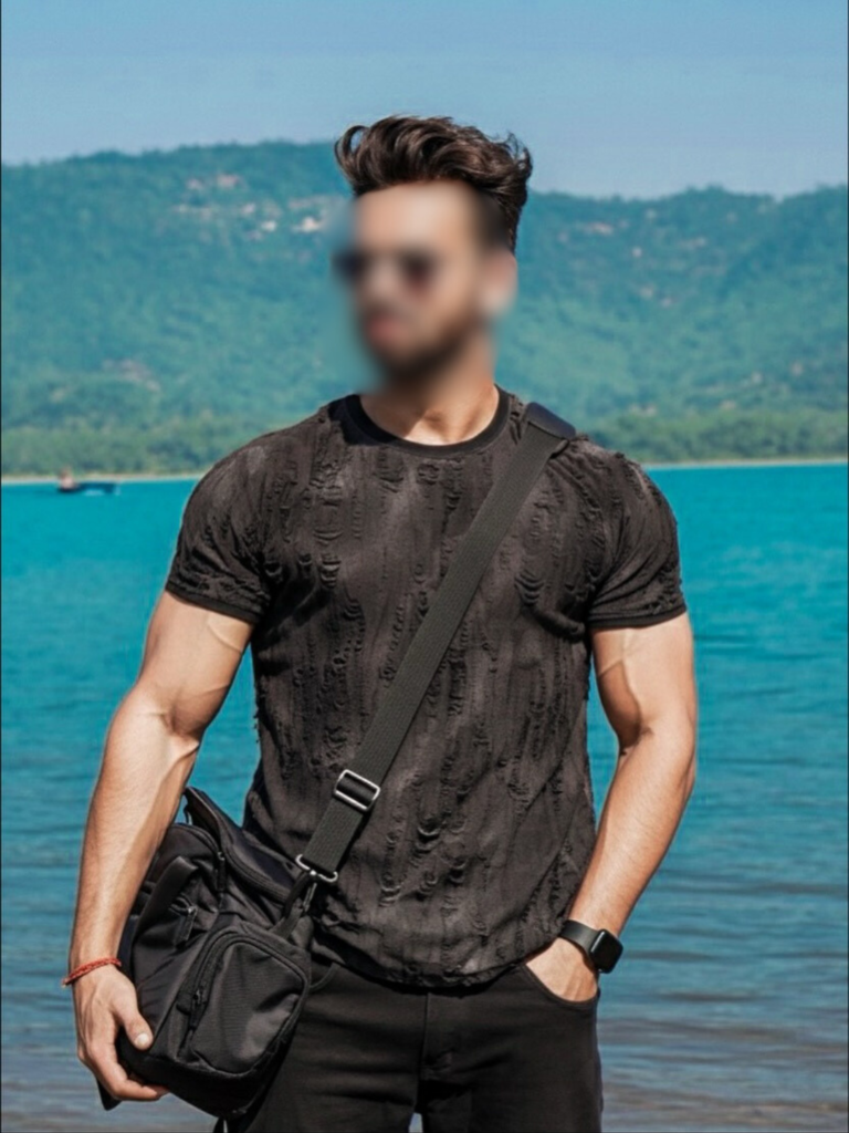 Premium male escort services profile image for women-first platform Delhi NCR