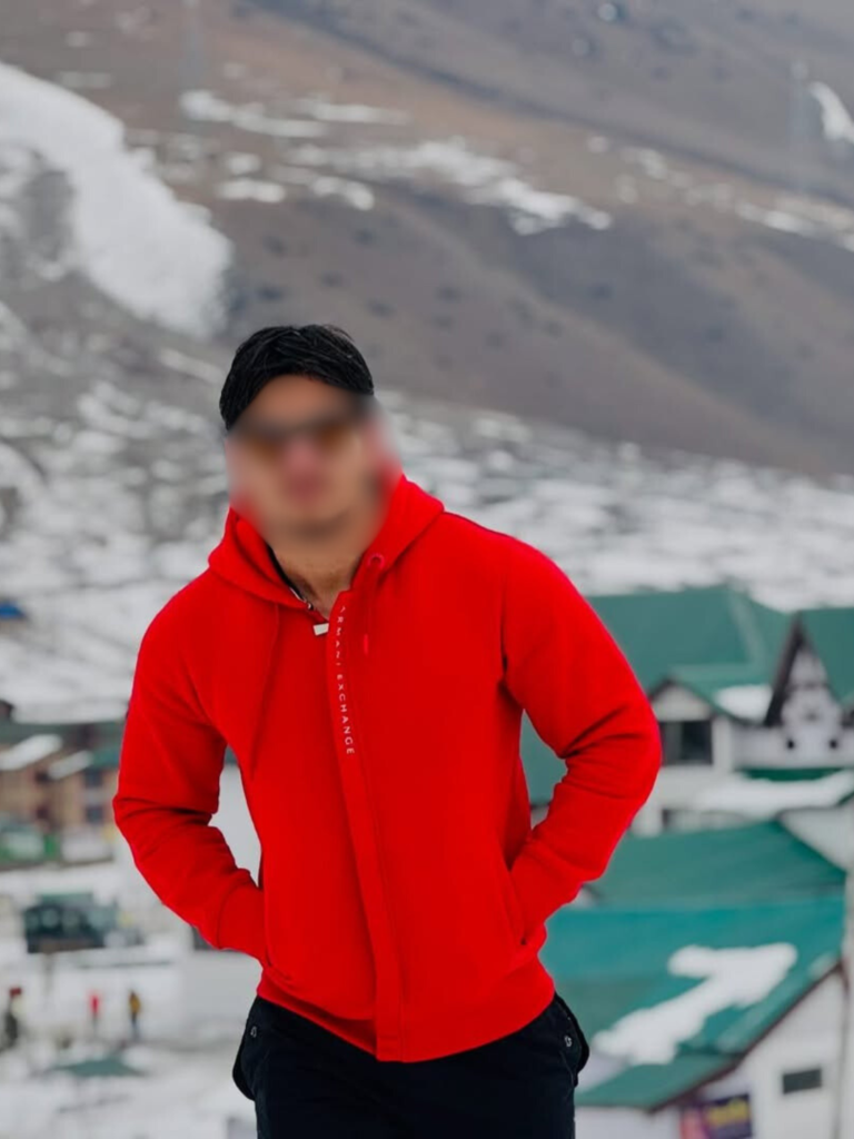 Travel-savvy male escort profile image focused on discretion