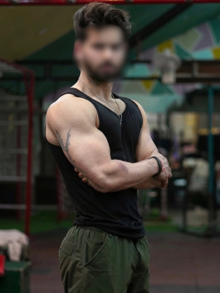 Premium male escort services profile image for women-first platform Delhi NCR